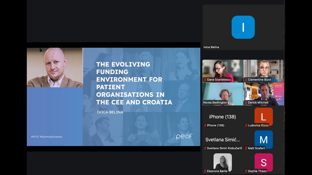 PEOF+ virtual CEE: Exploring Funding Pathways for Patient Organizations ...