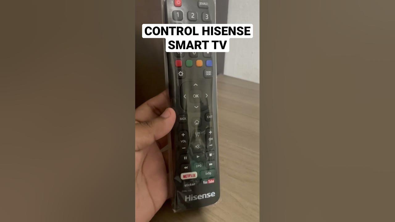 CONTROL HISENSE SMART TV. 