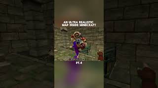 An Ultra REALISTIC Map inside Minecraft pt.4  #youtubeshorts #funny #views #youtube #viral Wealth