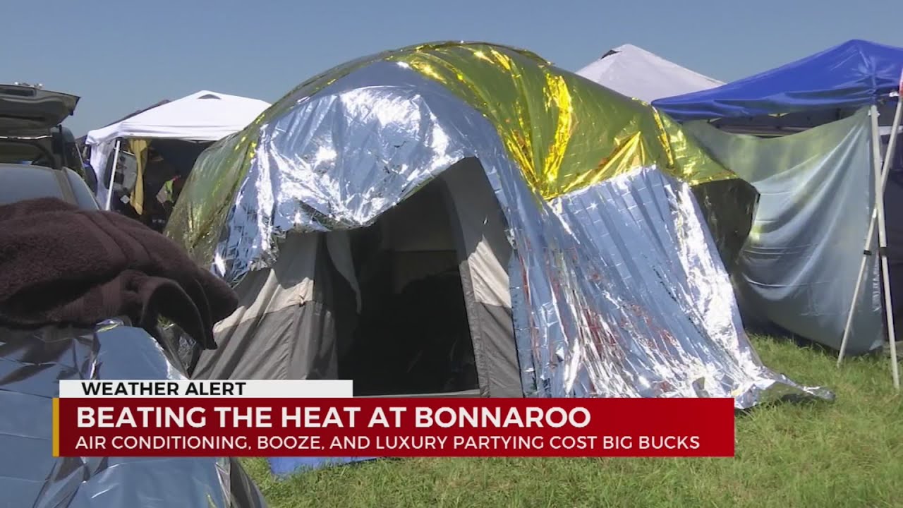 Beating the heat at Bonnaroo