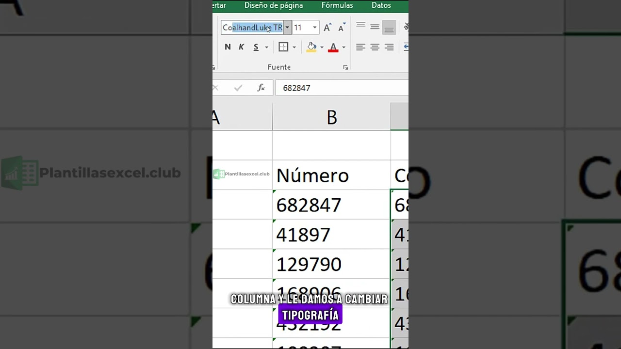Cómo crear códigos de barras en Excel, video corto
