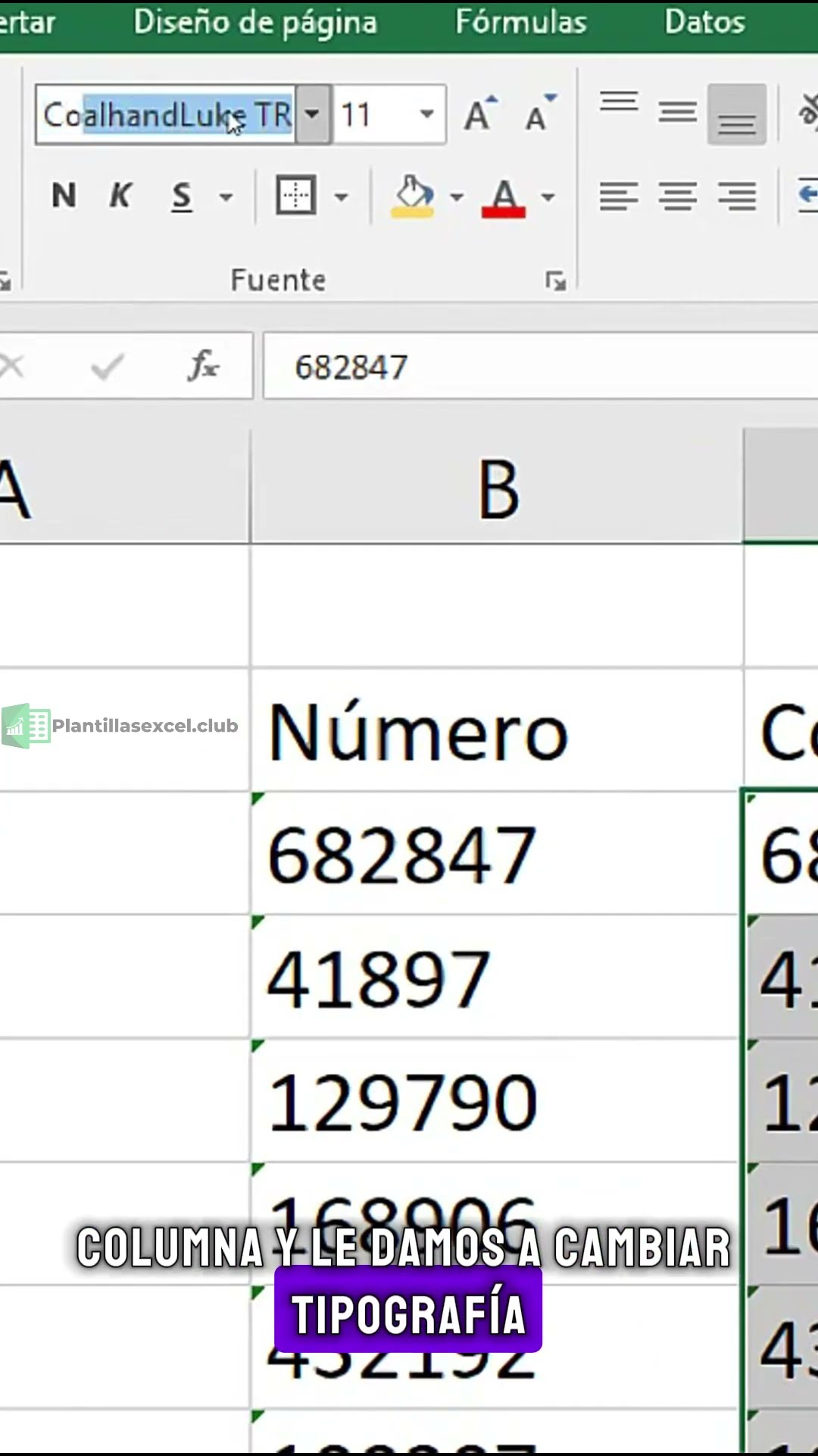 Código de barras en Excel en 20 segundos