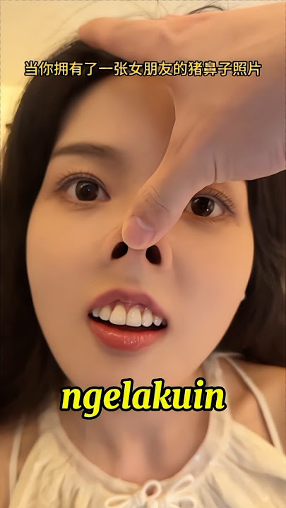 his girlfriend's nose is made rich❓❓ #fypyoutube #shorts #funny #funnyvideo