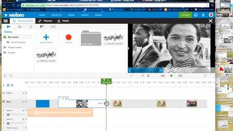 Adding Audio Voice Over to WeVideo