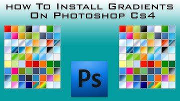 How To Install Gradients On Photoshop CS4