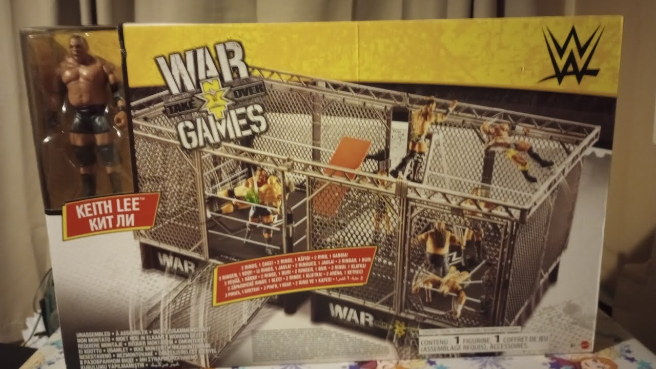 Sneak Peak of the War Games Playset, Unboxing & Review of Keith Lee War