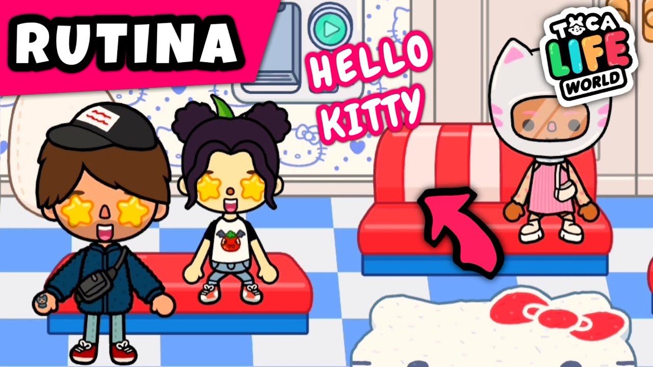 Hello Kitty Toca Boca Life World❤️😻 