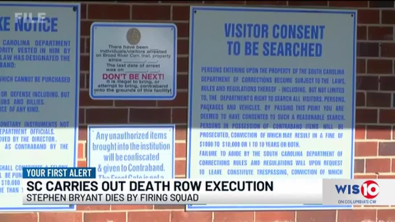 South Carolina man executed by firing squad for killing 3 people during ...