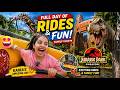 "Jurassic Park Singapore 😱🎢 | Kaira’s Full Day of Rides &amp; Family Fun!"