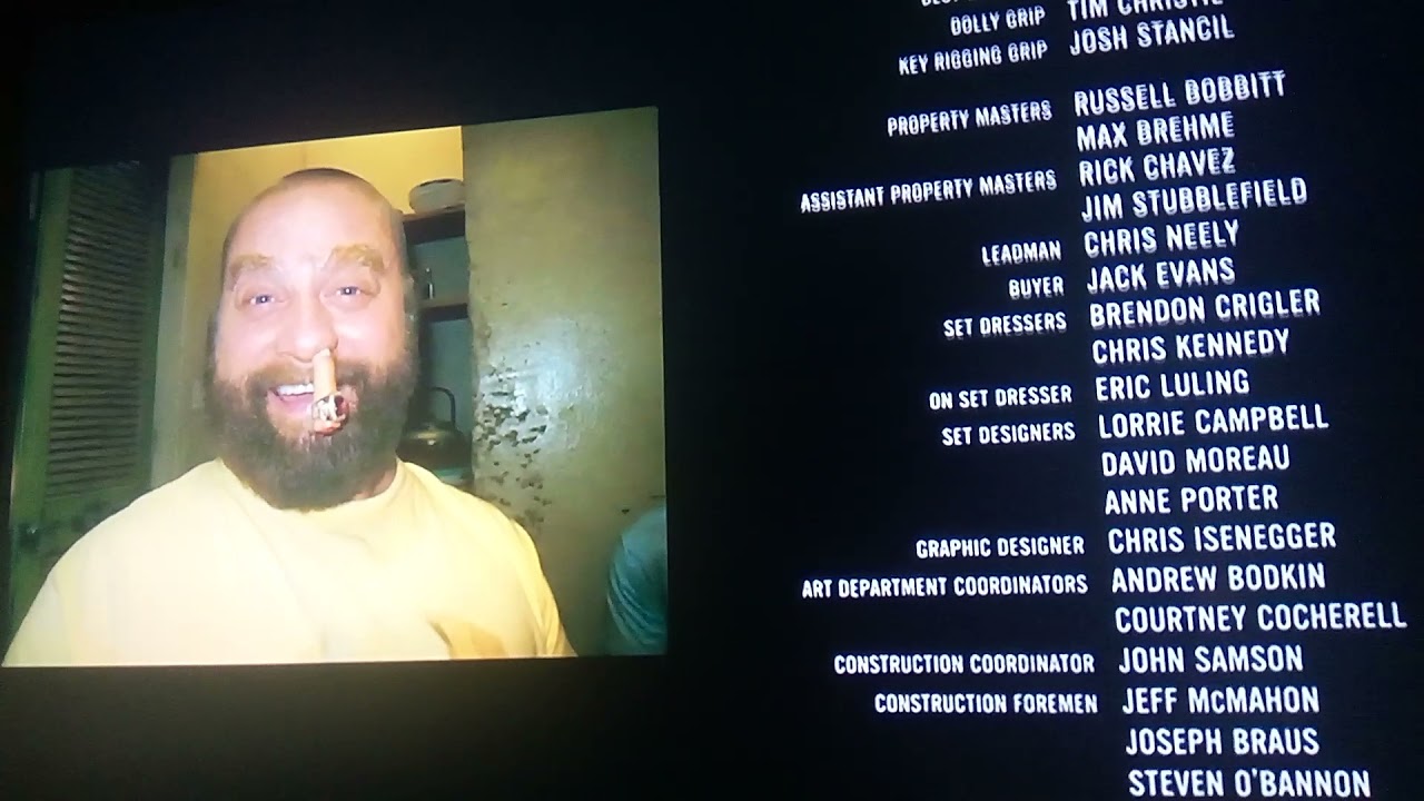 Song At The End Of The Hangover Part 2 The Hangover Part 2 (2011) Credits FX (2021) - YouTube