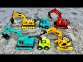 Gadi Wala Cartoon | Toy Helicopter 🚁 Crane Truck Dumper's Jcb mixer truck | toys Vedio 786