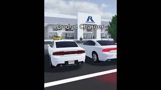 Fictional Vs Real Cars! #roblox #greenville #shorts
