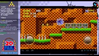 Sonic CD - (Twitch/Hitbox log) Sonic CD on BlueStacks (Part 2) - May 2nd #2 - User video