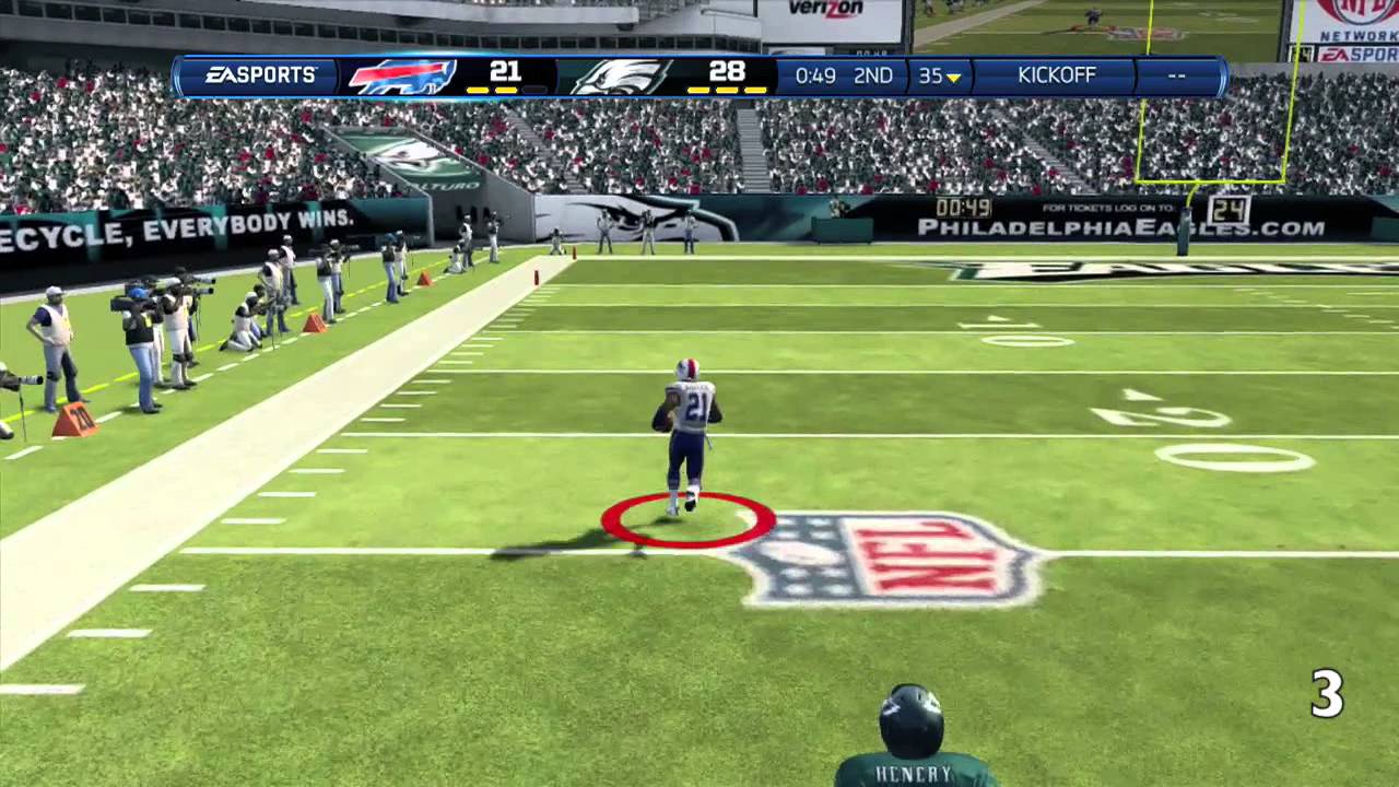 Madden 13: What could go wrong did go wrong and drag routes are tuff Madden 13 Philly vs Buffalo