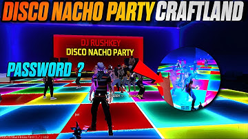 DISCO NACCHO MAP PASSWORD 🔑 NEW TRENDING DANCE MAP CODE FREE FIRE | NEW CRAFTLAND MAP CODE