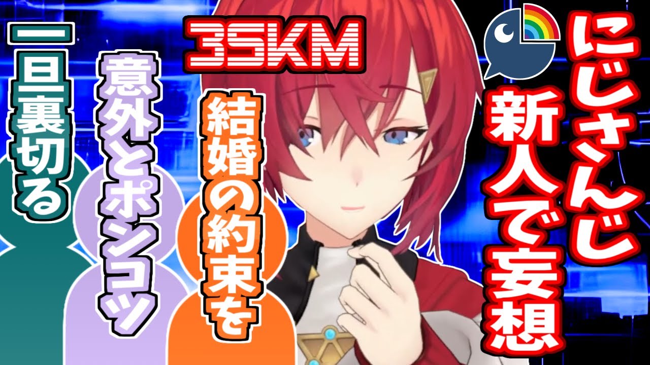 アンジュが新人の紹介をする…と思わせて新人で夢小説が始まる