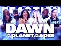 Dawn of the planet of the apes  first time group reaction
