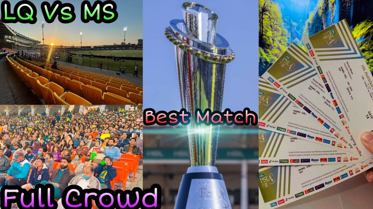 PSL 7 | Lahore Qalandars Vs Multan Sultans | Qualifier | Vlog No. 1 | Full Stadium