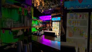 Hunker down Hideaway Cocoa Beach #cocoabeach #capecanaveral #beachbar #floridaspacecoast