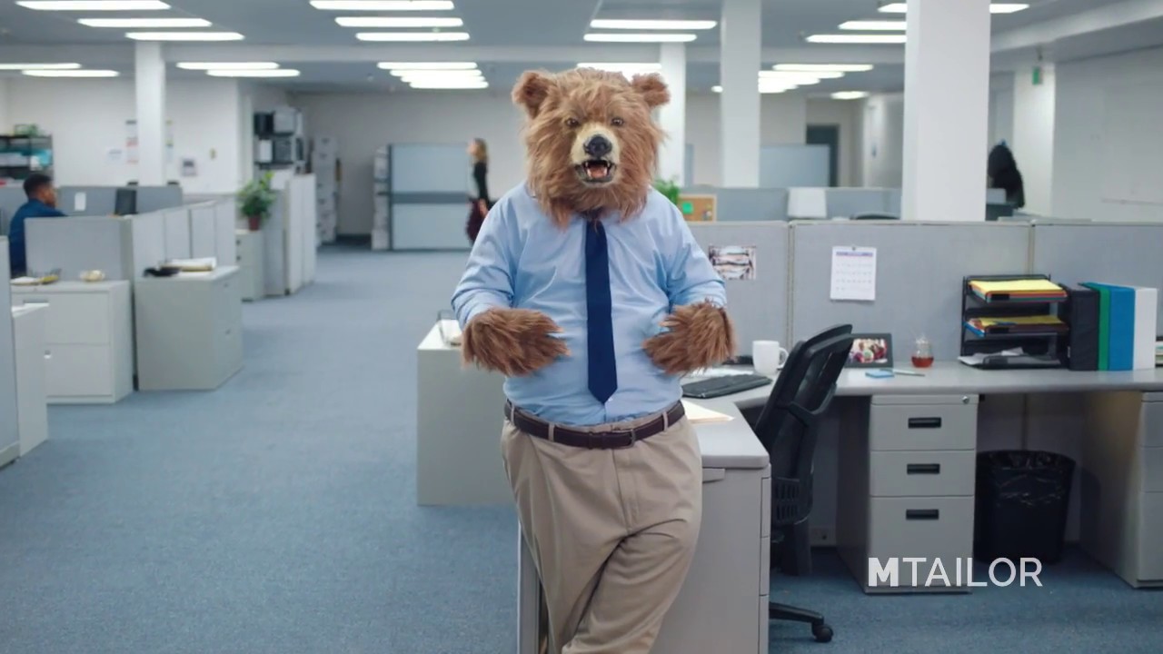 Business Bear Gets Custom Clothes :30