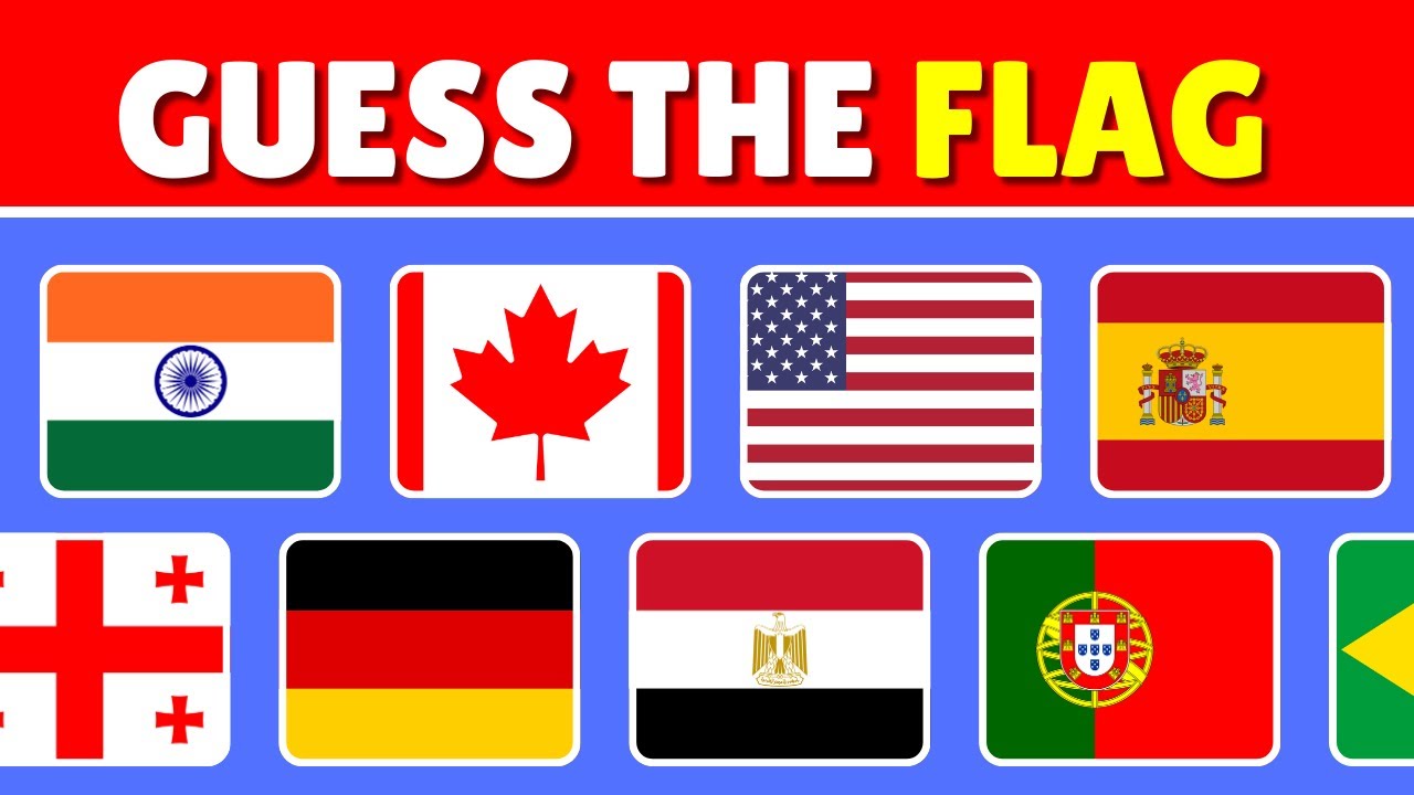 Guess the Country by Their Flag 🌎 | Fun and Easy Quiz Challenge! - YouTube