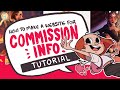 🎓 How to Build a Website for COMMISSION INFO