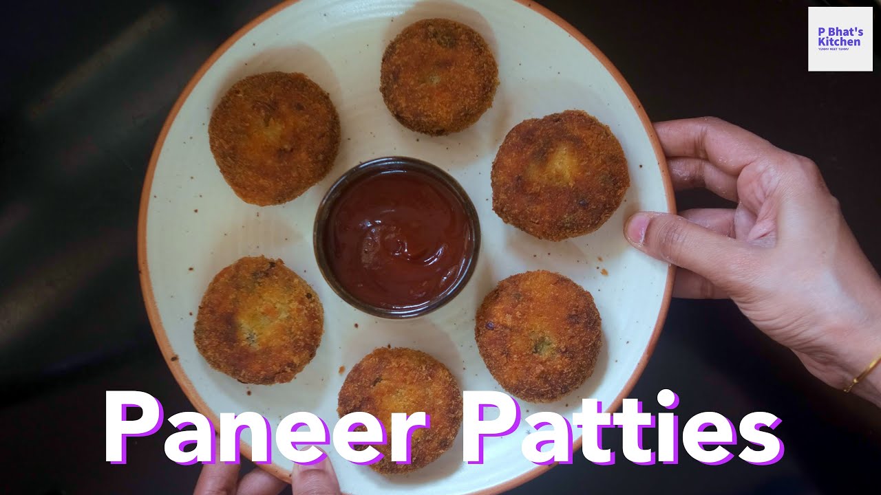 Paneer Patty Recipe | Cottage Cheese Patties | Crispy Paneer Cutlet |  पनीर कटलेट