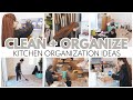 ALL DAY CLEAN AND ORGANIZE WITH ME | KITCHEN ORGANIZATION | NEW HOUSE CLEANING MOTIVATION