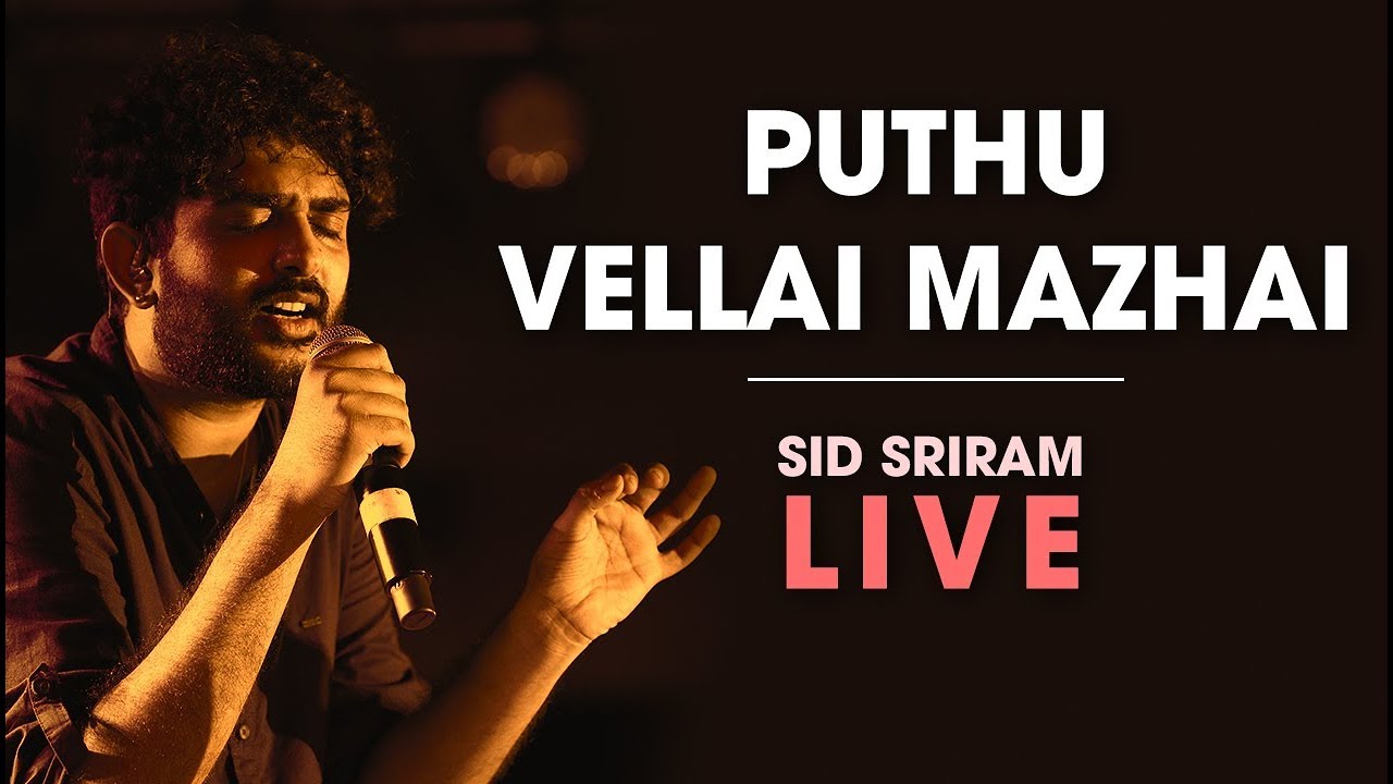 Sid Sriram live | Puthu Vellai Mazhai | Rhythm 2019