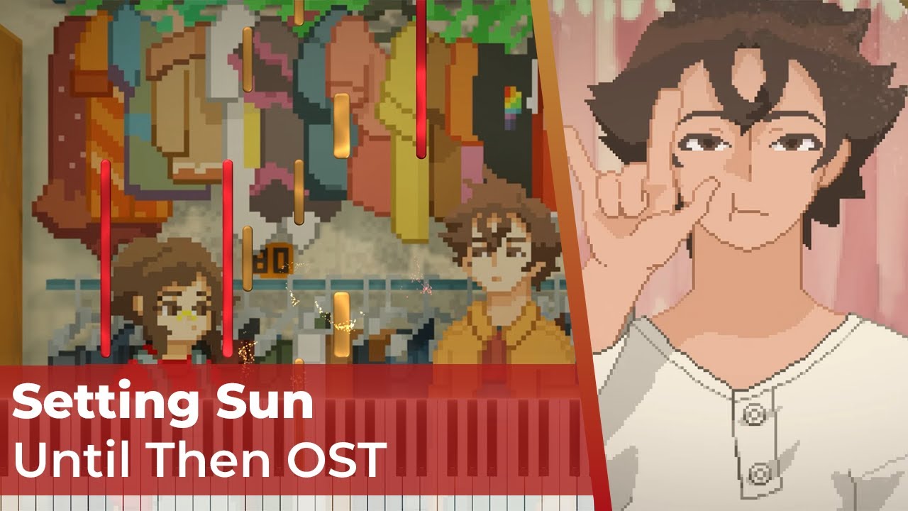 Until Then OST | Setting Sun | Synthesia Tutorial | Piano Cover
