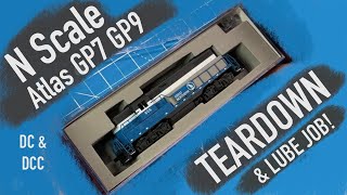 NScale Service 101: Atlas GP7/9 (and similar) Teardown, Lube & Service