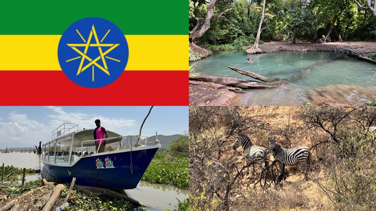 【世界一周 #315】エチオピア旅 １４の泉と野生のシマウマやカバを探すサファリ体験のアルバミンチへ🇪🇹 Ethiopia trip Arba Minch Safari