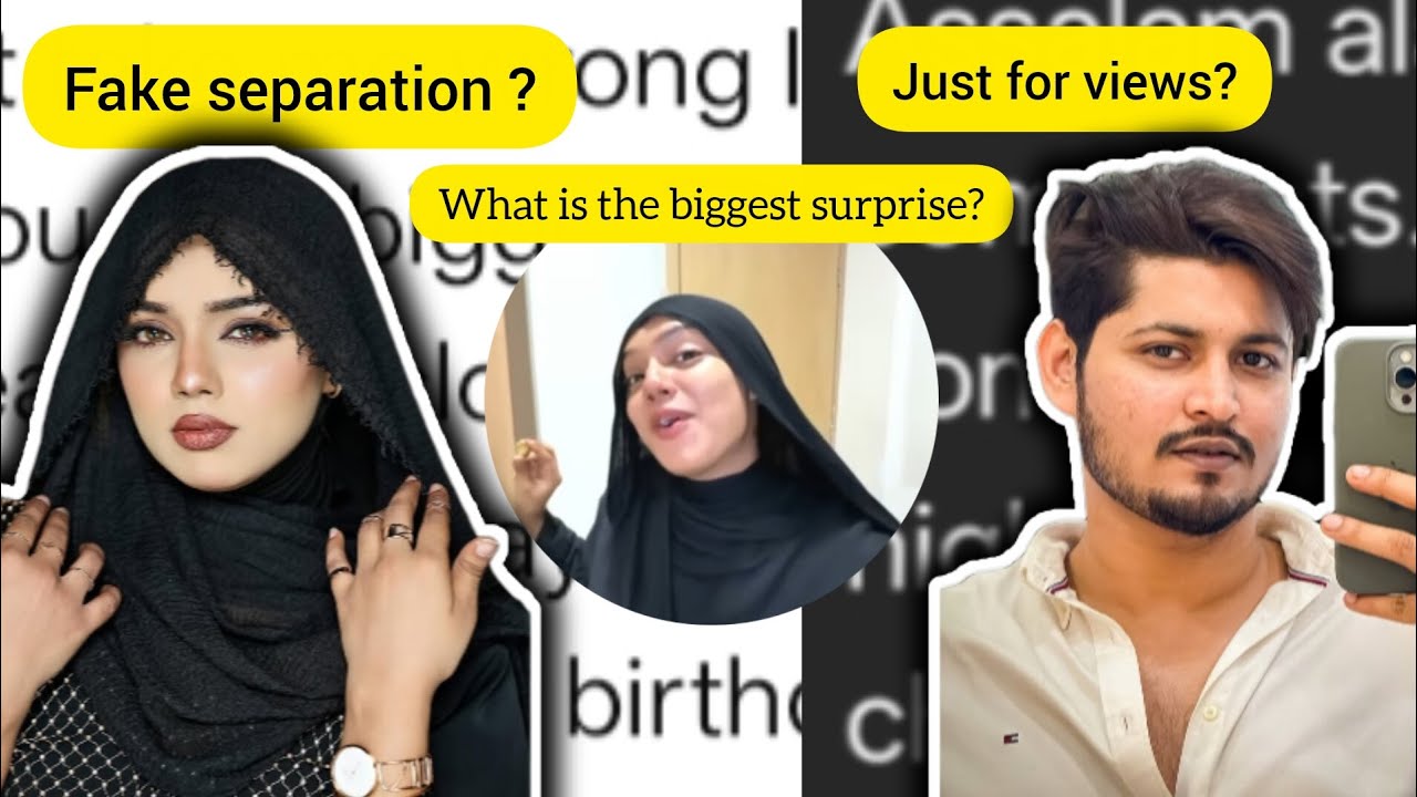 Is it a fake separation 😱! Kya nida sufiyan milne wale hai 🤔? 