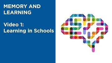 MOOC EDSCI1x | Video 1: Learning in Schools | Memory and Learning