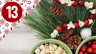 Why do we Hang Popcorn Garlands in our Xmas tree?? | Advent Calendar | 13th Dec | #Shorts