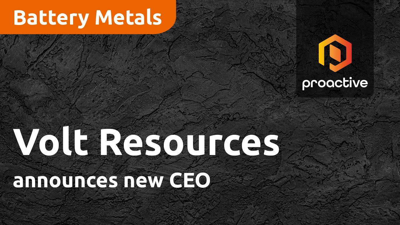 Volt Resources announces new CEO