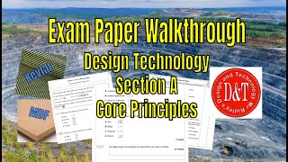 Exam Walkthrough Gcse Design And Technology - Section A