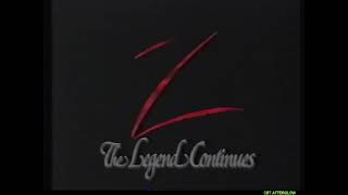 1989 Zoro The Legend Continues Coming to the Family Channel Commercial