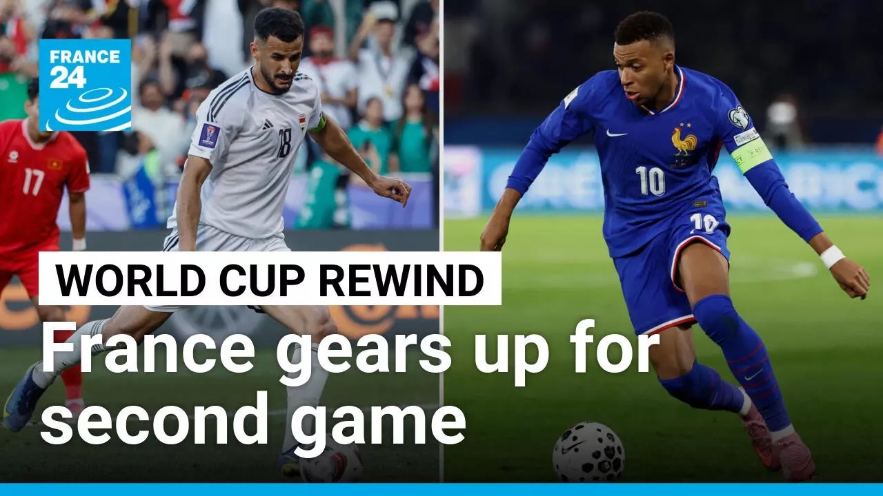 'Les Bleus' get ready for their second World Cup game against Iraq • FRANCE 24 English