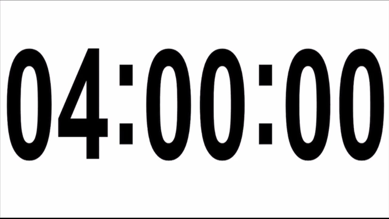 240 MINUTES TIMER 4 HOURS TIMER COUNTDOWN TIMER WITH ALARM YouTube 240-minutes-timer-4-hours-timer-countdown-timer-with-alarm-youtube