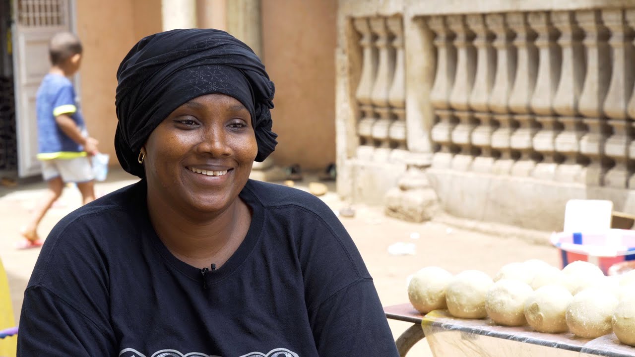 Portrait of Dalanda, a soap maker from Guinea