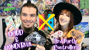 Rating the BEST Third Party Nintendo Switch Controllers (Joy Cons & Pro Controllers)