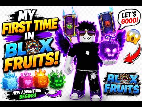 Roblox I First Time Roblox Blox Fruit I Wait For End