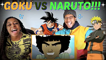 SSJ9K "Goku vs. Naruto Rap Battle!" REACTION!!!