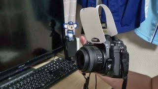 【開封レビュー】内蔵ストロボ用ディフューザー built-in-strobe-diffuser Review