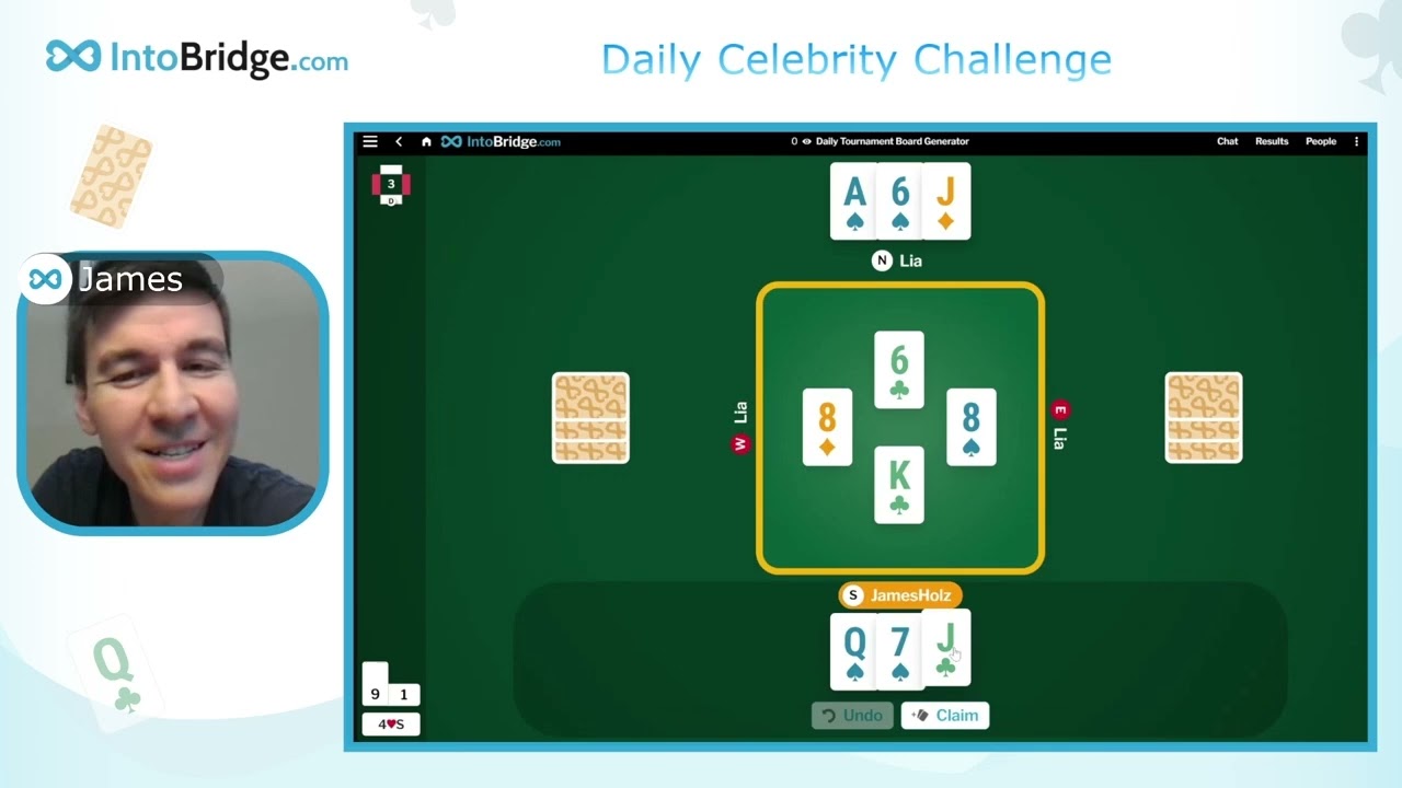 Джеймс Хольцхауэр | Ежедневное задание для знаменитостей № 609 | 15 января 2026 г.