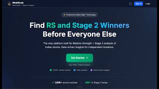 Find RS and S2 Winners Before The Crowd | WealthLab Platform Walkthrough