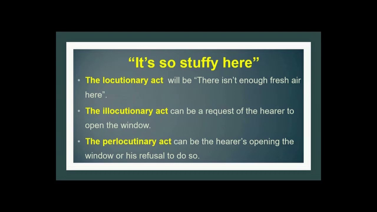 Speech Acts
