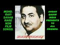 PAGAL NAINA SAGRI RAINA TERI BAATH NIHARE=MOHD.RAFI NON FILM SONG Mp3 Song