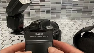 Honest Review Of Canon Speedlite Transmitter St E2